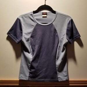 👙Energy branded vintage 90's two tone paneled top